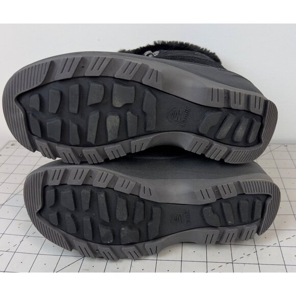 Kamik Women’s Snowvalley 5 Winter Snow Boots Sz. 6 Black Waterproof With Tags - Picture 4 of 6